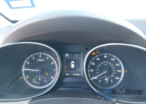 2017 Hyundai Santa Fe Se из США, поврежденный, VIN KM8SM4HF8HU246582